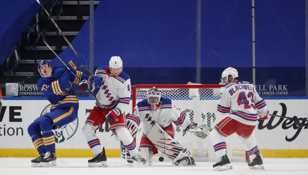 Sabres defeat Rangers 3-2 in shootout